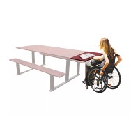 Rallonge PMR pour table de pique-nique Riga PROCITY