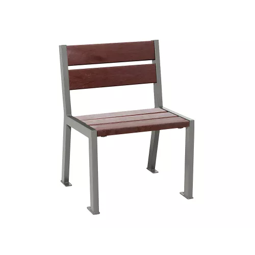 Fauteuil plastique recyclé Silaos® 5 lames PROCITY