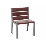 Fauteuil plastique recyclé Silaos® 6 lames PROCITY