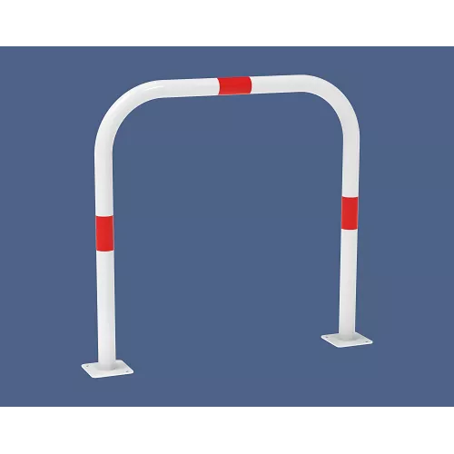 Arceau simple Ø60mm bandes rouges PROCITY