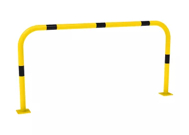 Arceau simple Ø60mm bandes rouges PROCITY