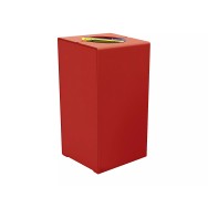 Corbeille KUB. tri sélectif acier PROCITY