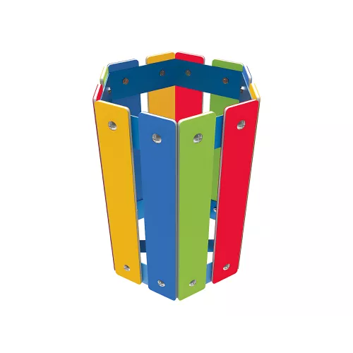 Corbeille Arc-en-ciel 50 litres PROCITY