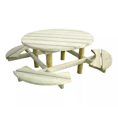 Table de pique-nique ronde Dublin PROCITY