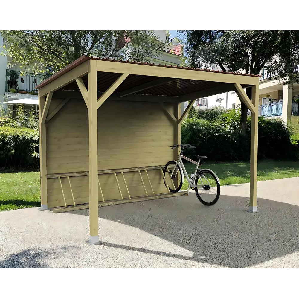 Bardages pour abri vélos Turin PROCITY
