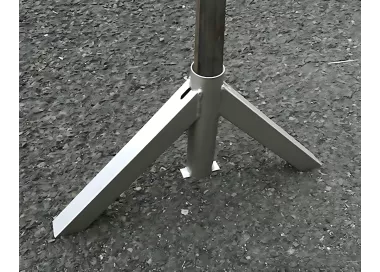 Pieds amovibles pour tube 30 x 30 mm PROCITY