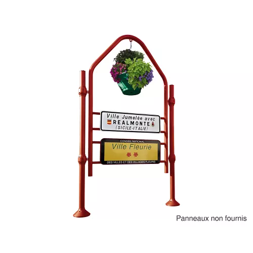 Entrée de ville Province Inox brossé PROCITY