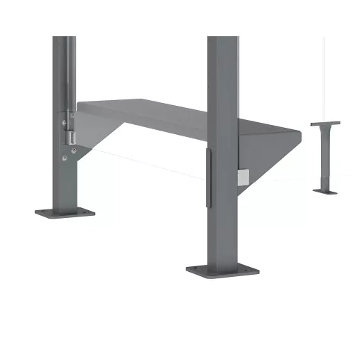 Banquette / tablette pour abris fumeurs PROCITY