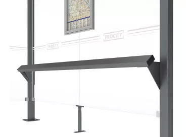 Assis-debout/Barre accroche motos PROCITY