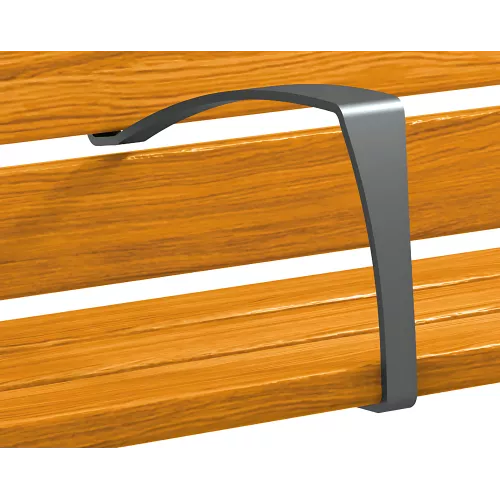 Accoudoir central pour banc Silaos® PROCITY