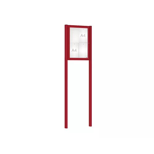 Vitrine Classique sur poteaux PROCITY