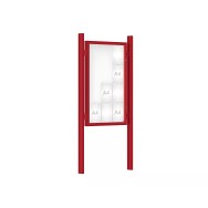 Vitrine 1000 sur poteaux Quatro PROCITY