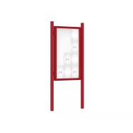 Vitrine 1000 sur poteaux Ø76 mm PROCITY
