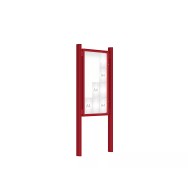 Vitrine 2000 sur poteaux Quatro PROCITY