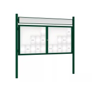 Vitrine 1000 sur poteaux Ø76 mm PROCITY