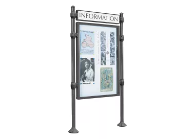 Panneau-vitrines d'information Agora PROCITY
