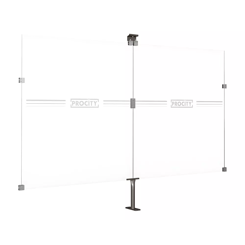 Bardages de fond pour abri vélos Modulo PROCITY