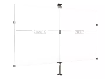 Bardages de fond pour abri vélos Modulo PROCITY