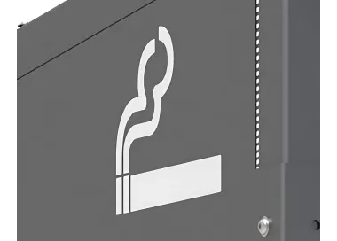 Autocollant du symbole "cigarette" PROCITY