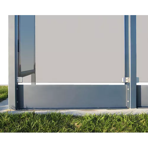 Bavette coupe vent et coupe neige pour un vitrage PROCITY