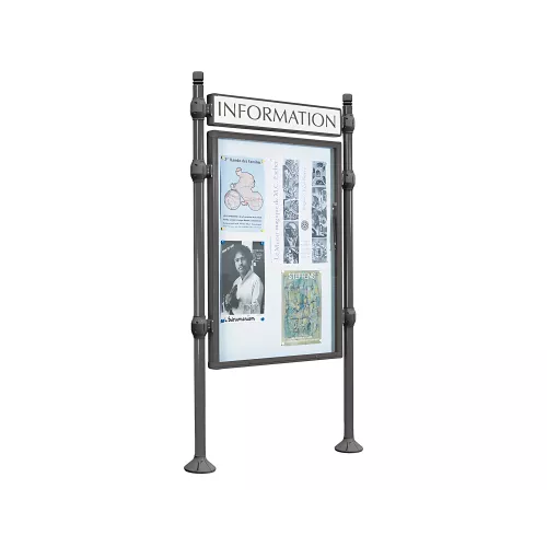 Panneau-vitrines d'information City PROCITY