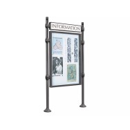 Panneau-vitrines d'information City PROCITY