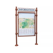 Panneau-vitrines d'information Agora PROCITY