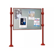 Panneau d'affichage libre Inox brossé PROCITY