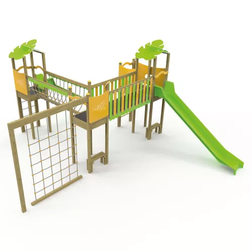 Multi-activités Tiki Tours BOIS - ligne Jungle