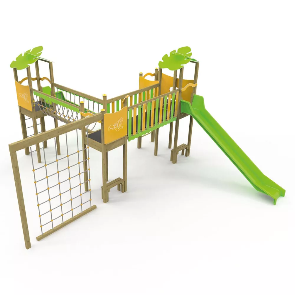 Multi-activités Tiki Tours BOIS - ligne Jungle