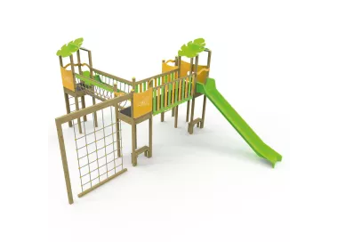 Multi-activités Tiki Tours BOIS - ligne Jungle