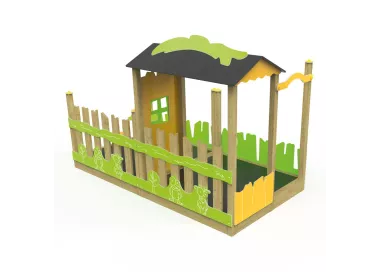 Cabane Mississipi Terrasse