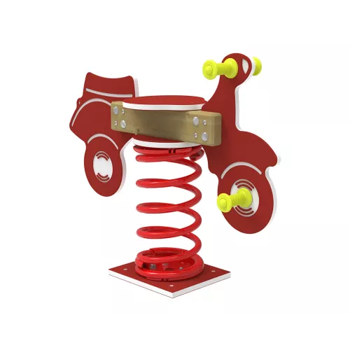 Jeux sur ressort Scooter