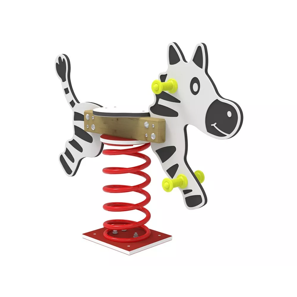 Jeux sur ressort Zèbre