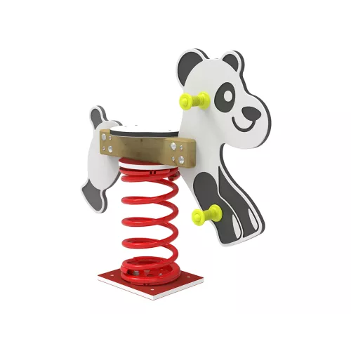 Jeux sur ressort assis Panda