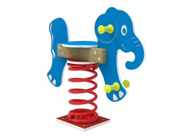 Jeux sur ressort Eléphant