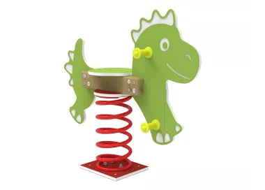 Jeux sur ressort assis Dinosaure