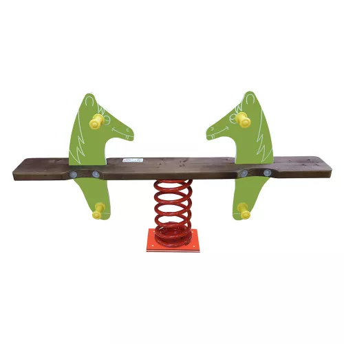 Jeux à bascule balançoire horizontale Cheval