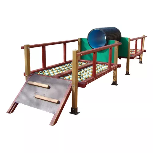 Parcours d'obstacle Araignée