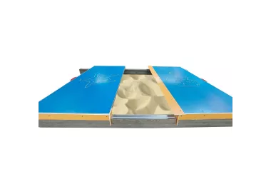 Bac à sable avec couvercle