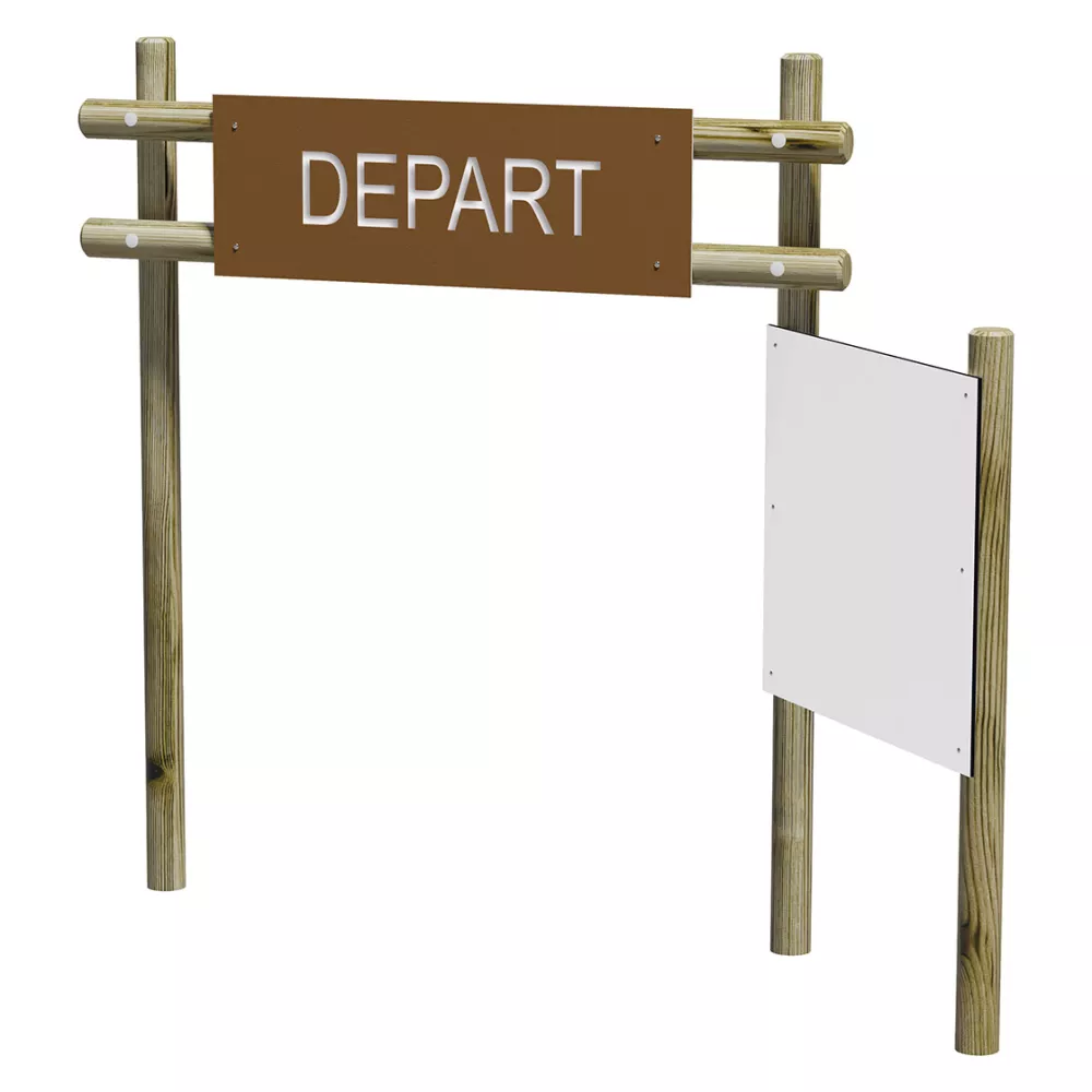 Panneau départ/information