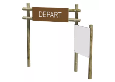 Panneau départ/information