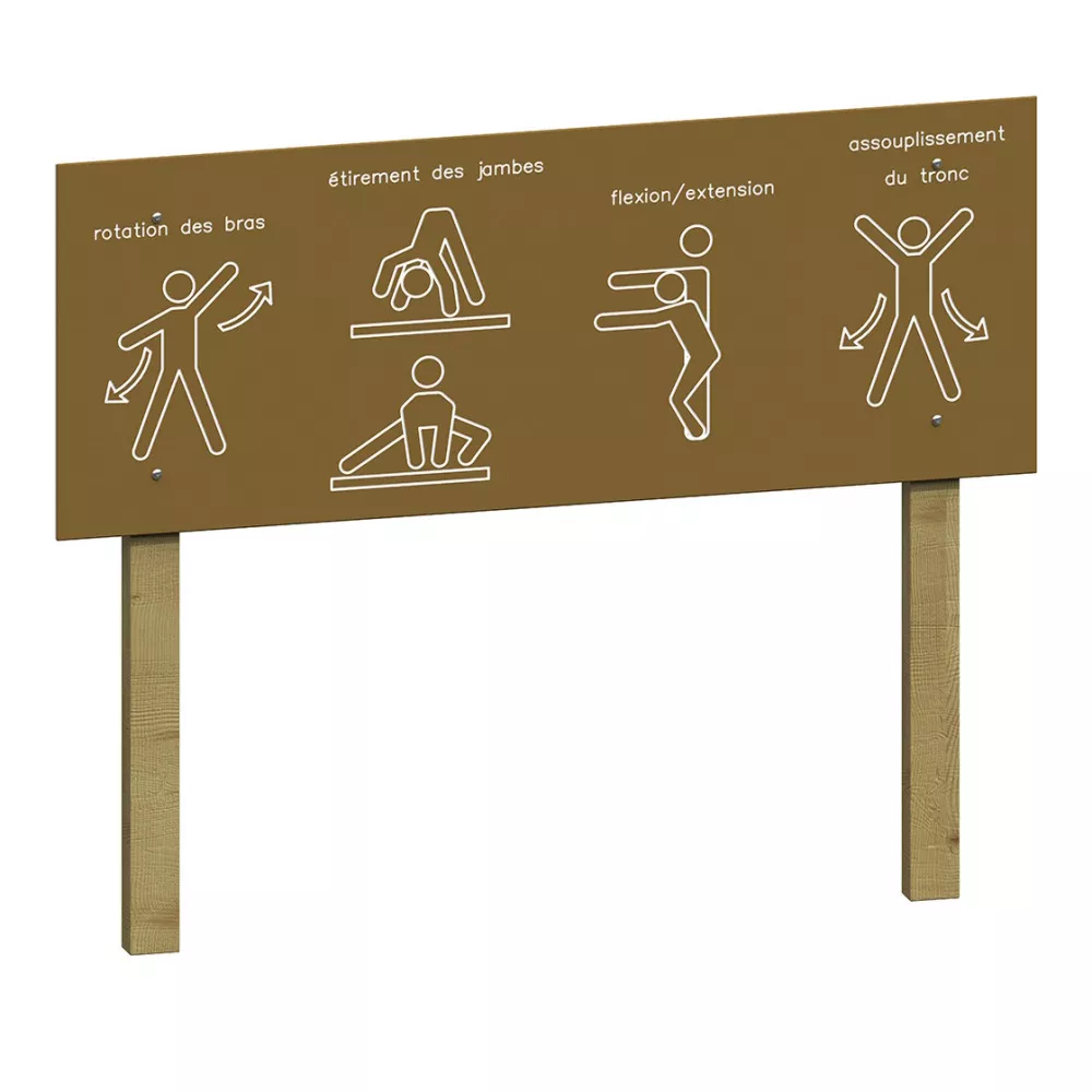 Panneau d'échauffement