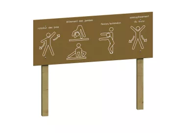 Panneau d'échauffement