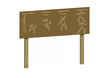 Panneaux étirements