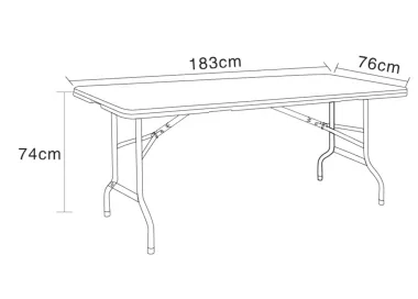 Lot de 10 tables + 1 chariot de stockage