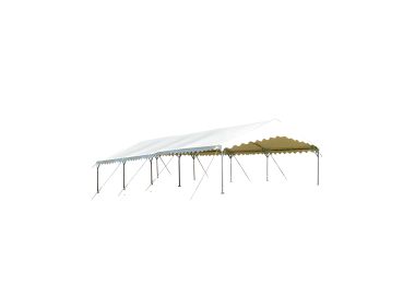 Tente de réception 6 x 16 m - Super Plein Air - 96 m² - Toit + armature