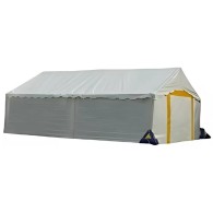 Tente de réception 5 x 8 m - Plein Air - 40 m² - Complet avec murs blanc