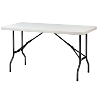 Table GRENADE rectangulaire de 154 cm à 244 cm - grise -