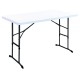 Table GRENADE 183 x 76 cm réglable en hauteur de 56 cm à 81,5 cm